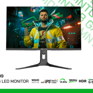 MN-2099 MNTOB GAMING MONITOR 27INCH 2K 180HZ 0.5MS NANO FAST IPS